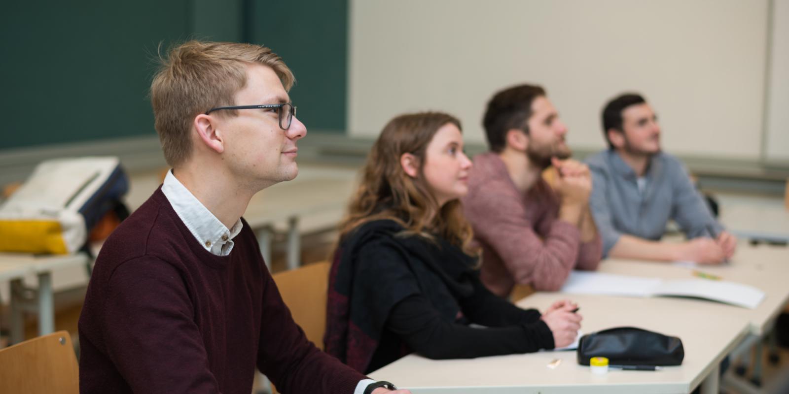 Students in class