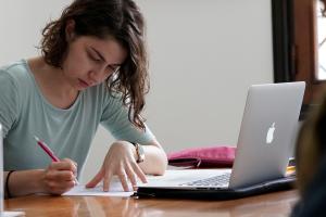 studying student